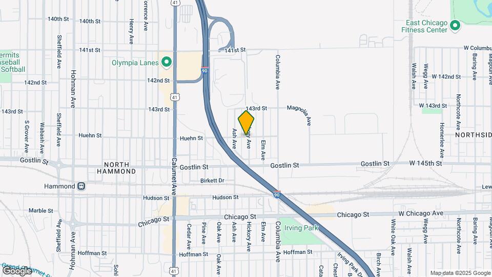 4404 Hickory Ave Map and Location Details