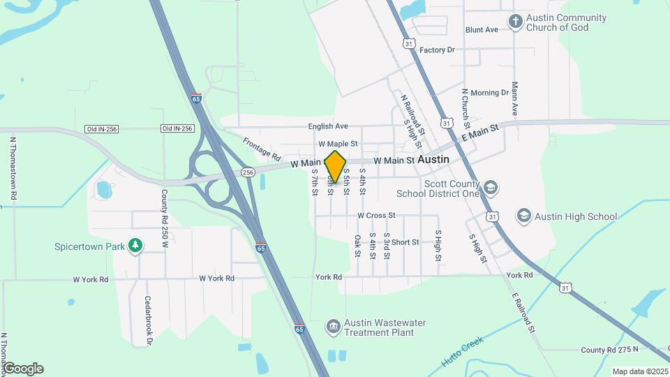 109 S 6th St Mapa y Detalles de la Ubicación