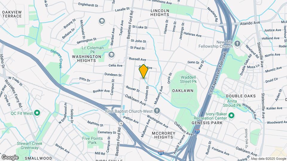 2012 Vinton St Mapa y Detalles de la Ubicación