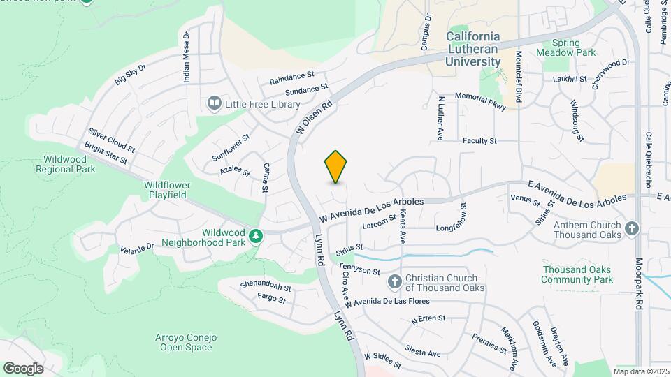 2862 Trillium St Map and Location Details