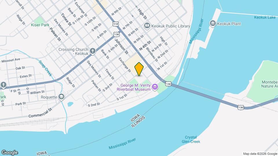 Mississippi Terrace Map and Location Details