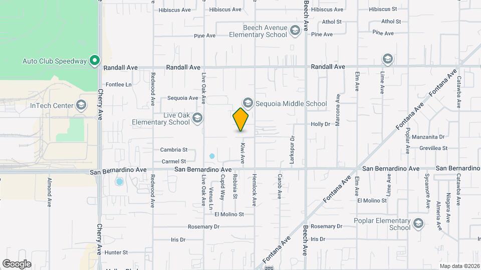 15060 Manzanita Dr Map and Location Details