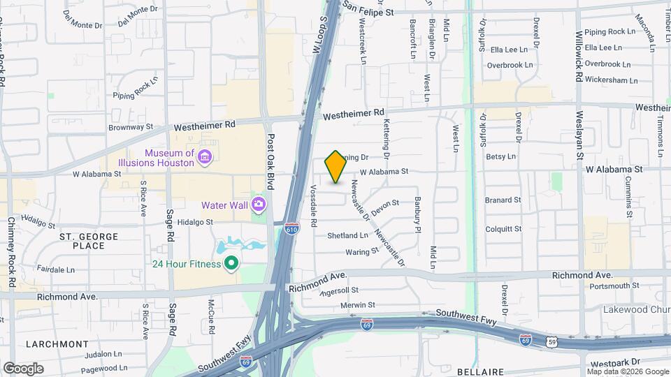 4714 Oakshire Dr Map and Location Details