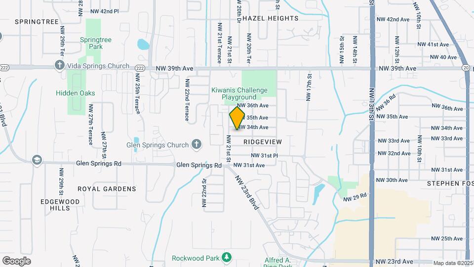 2042 NW 33rd Ave Map and Location Details