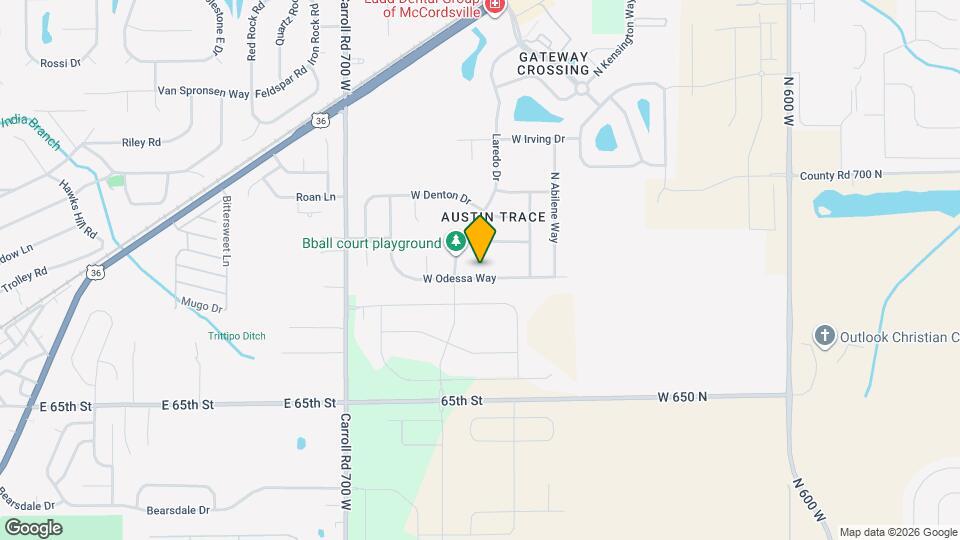 6714 W Odessa Way Mapa y Detalles de la Ubicación