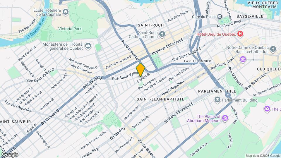 232 Arago Rue E Map and Location Details