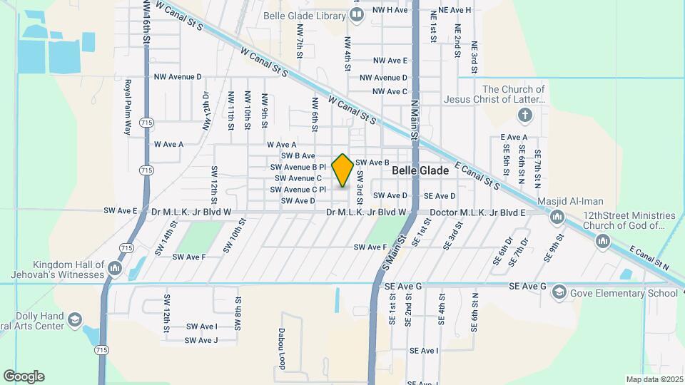 406 SW Avenue C Pl Map and Location Details