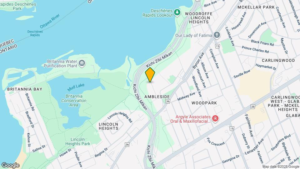 The Park West Map and Location Details