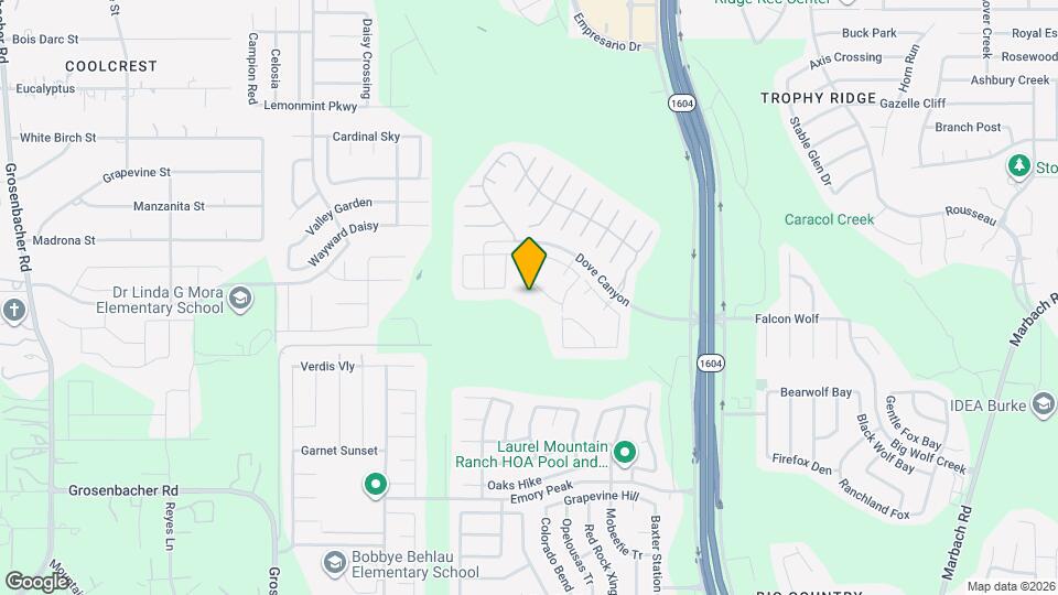 11302 Frio Creek Map and Location Details