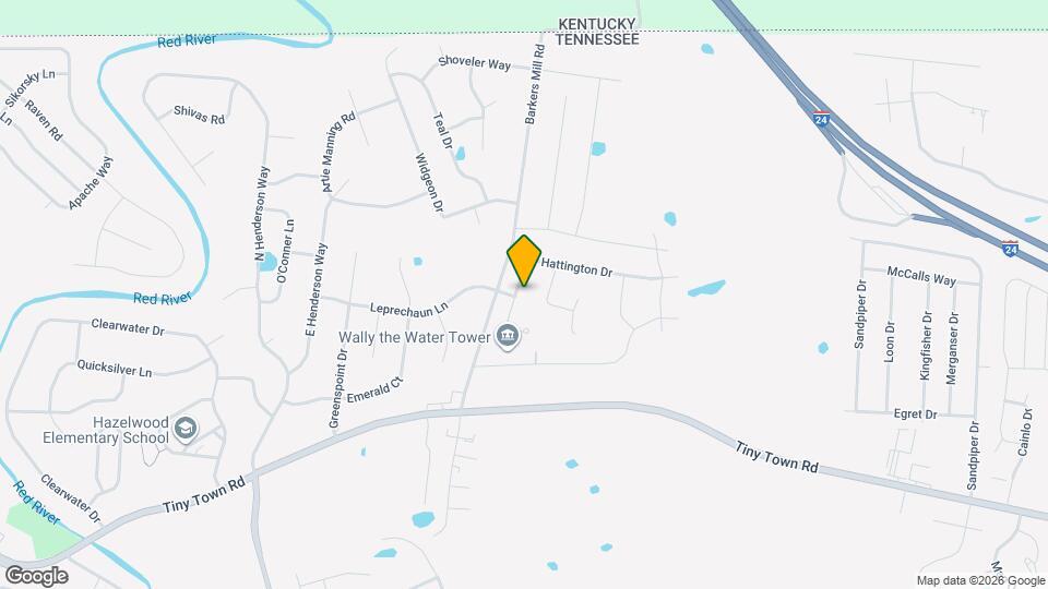 2498 Hattington Dr Map and Location Details