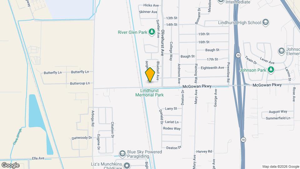 1746 Barney Ave Map and Location Details