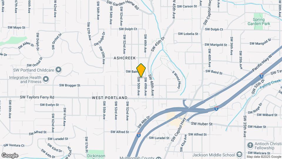 9506 SW 50th Ave Map and Location Details