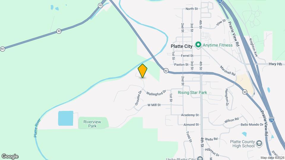102 Orourke Drive Mapa y Detalles de la Ubicación