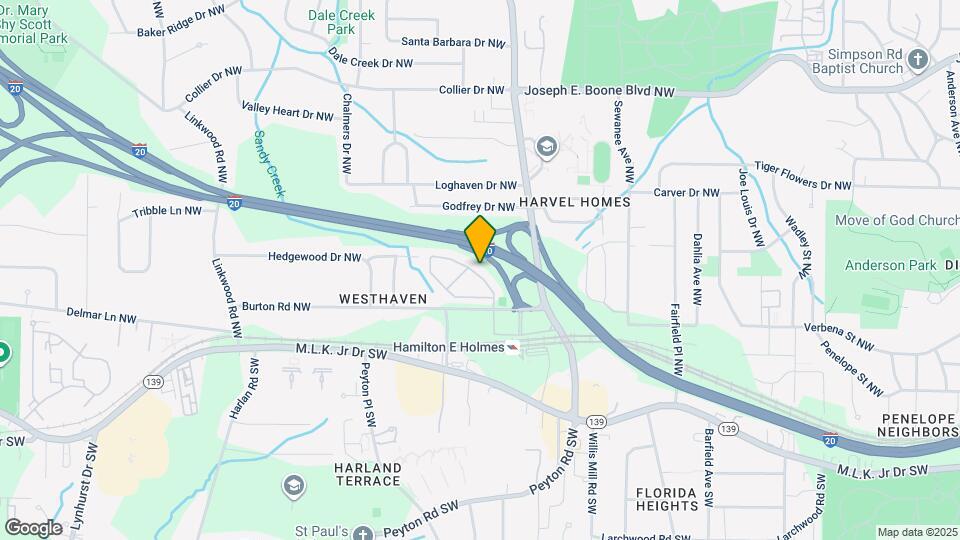 2432 Laurel Cir NW Map and Location Details