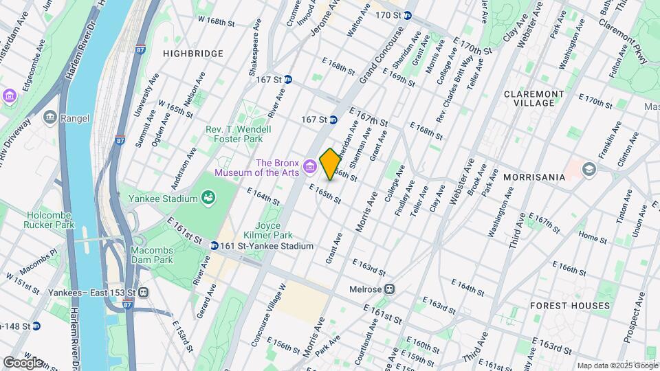 1052 Sheridan Ave Mapa y Detalles de la Ubicación