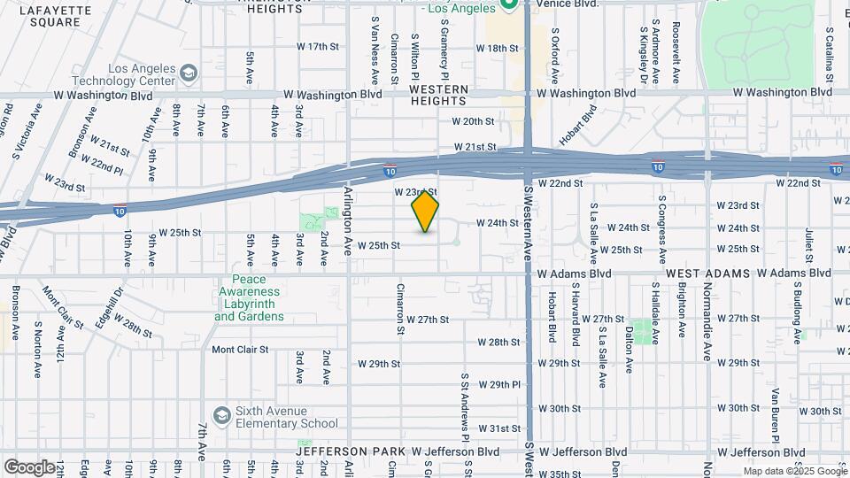 2171 W 25th St Mapa y Detalles de la Ubicación