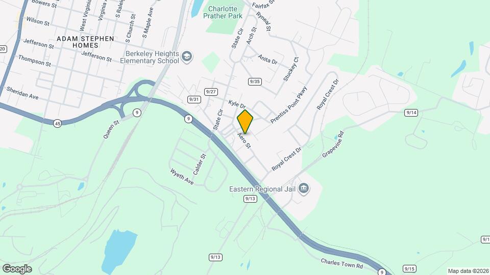 113 Aero St Map and Location Details