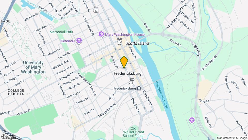 710 Princess Anne St Map and Location Details