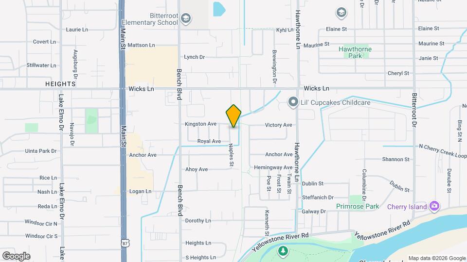 1431 Naples St Map and Location Details