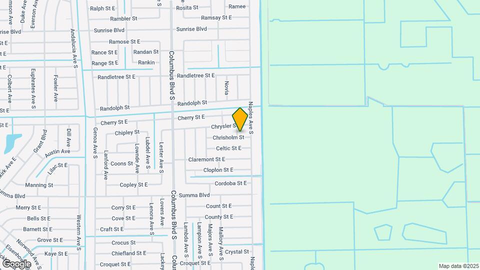 317 Melissa Dr Mapa y Detalles de la Ubicación