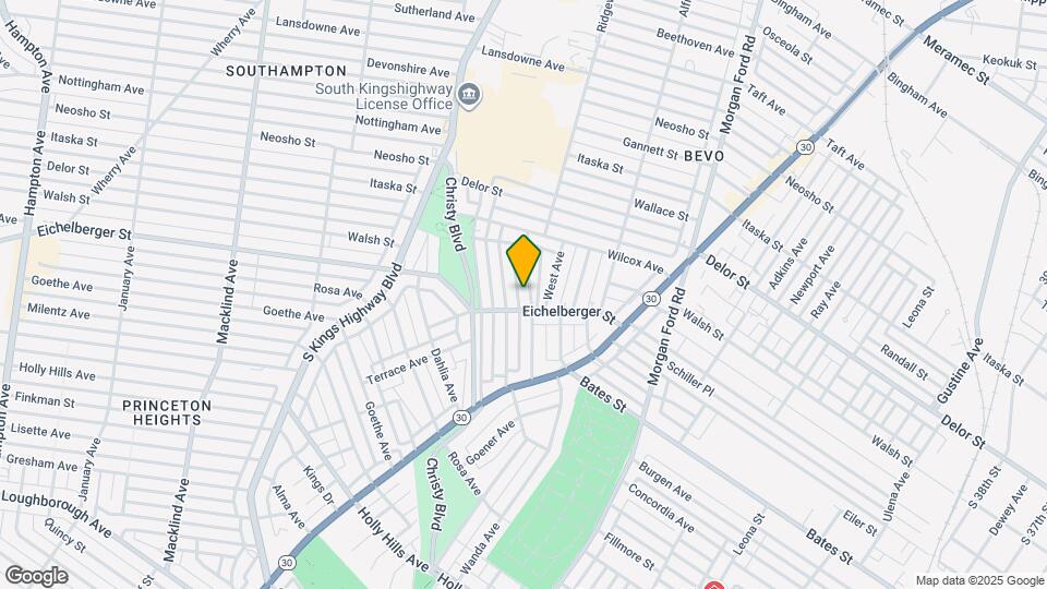 5153 Cologne Ave Map and Location Details