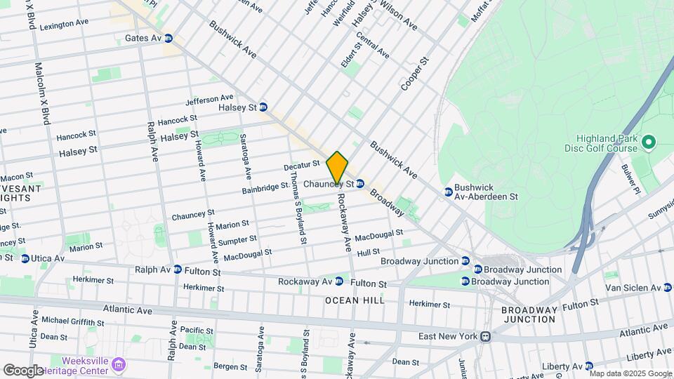 34 Rockaway Ave Map and Location Details