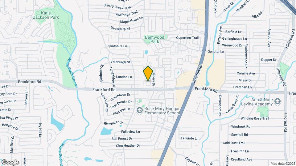 5859 Frankford Rd Map and Location Details