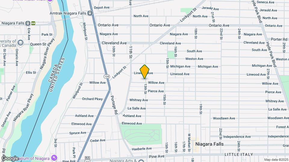1504 13th St Map and Location Details