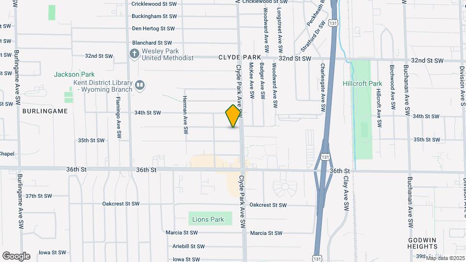 804 Bryant St SW Map and Location Details