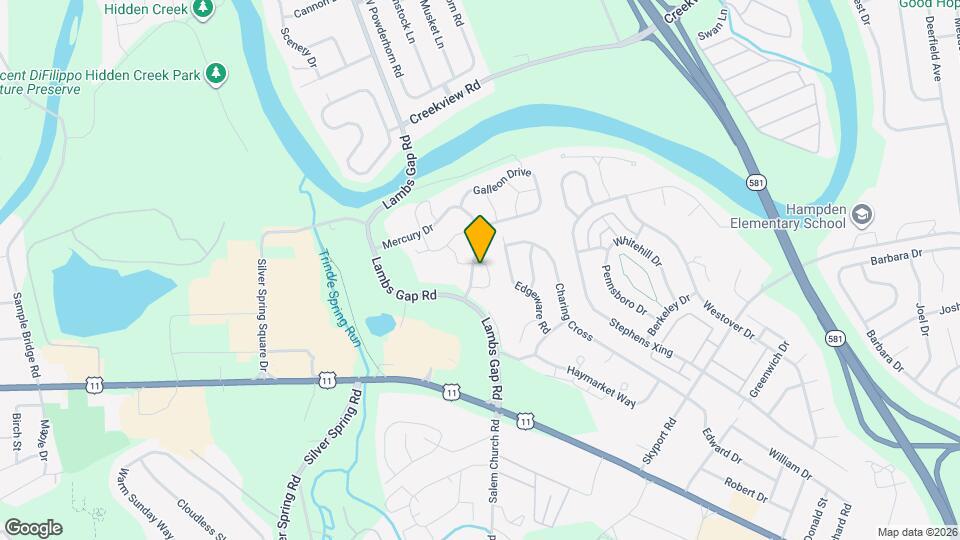 317 Mercury Dr Map and Location Details