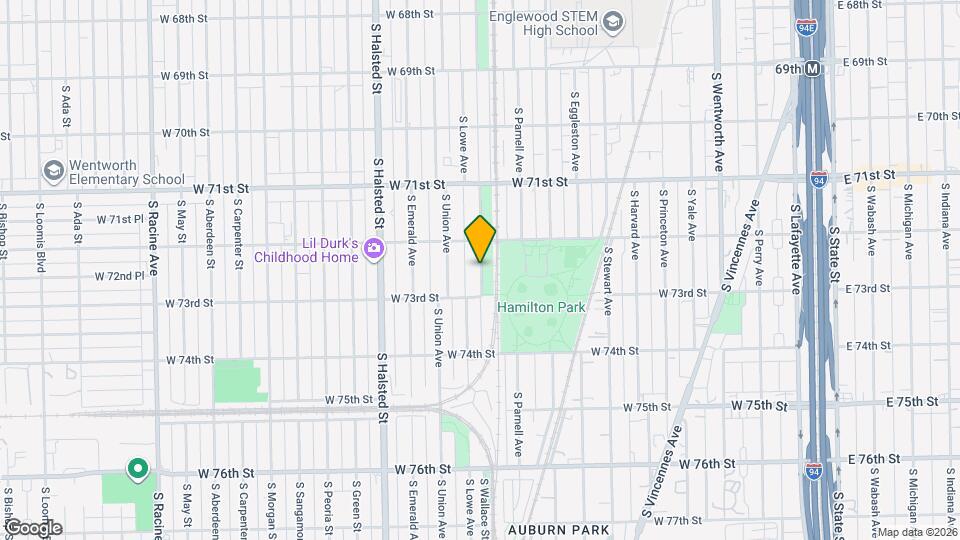7252 S Lowe Ave Map and Location Details