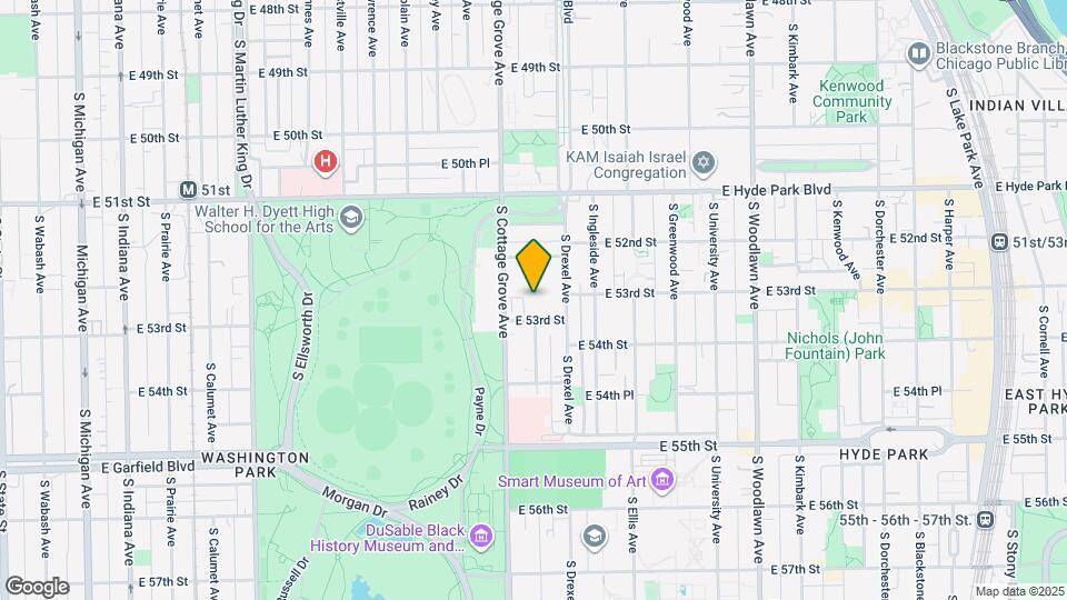 824 E 53rd St Mapa y Detalles de la Ubicación