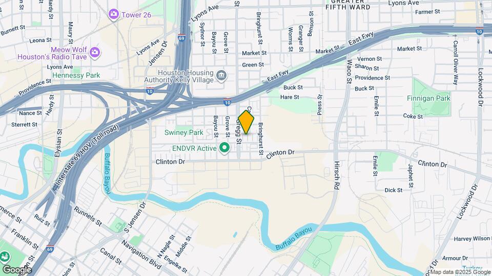 3432 Cline St Map and Location Details