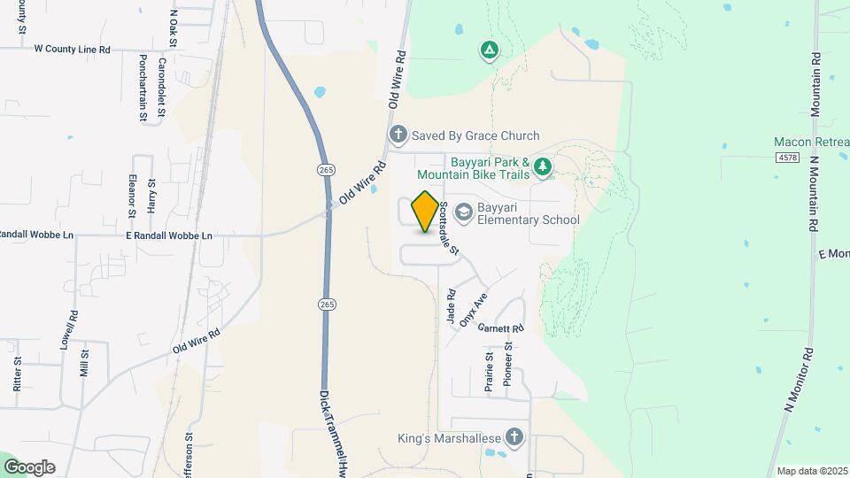 1622 Tolleson Loop Map and Location Details