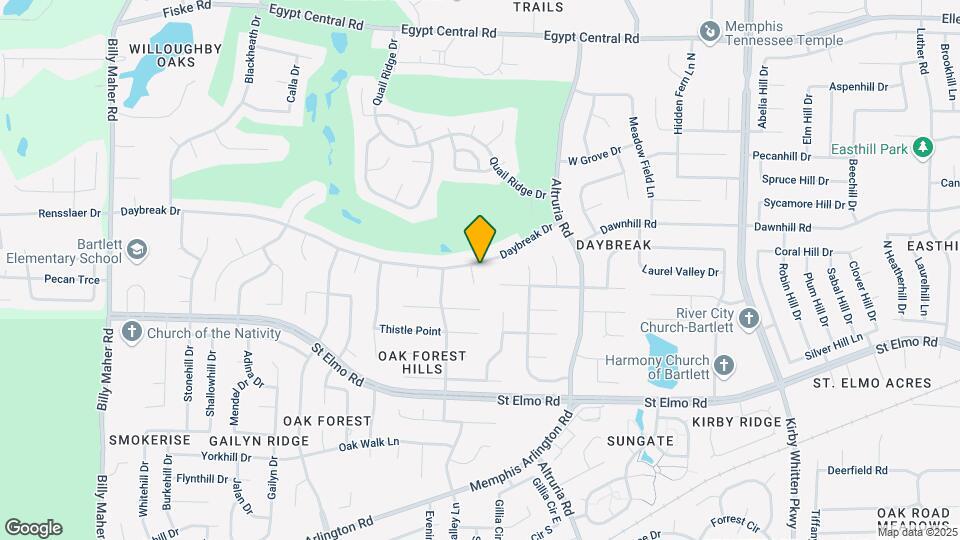 6421 Daybreak Dr Map and Location Details