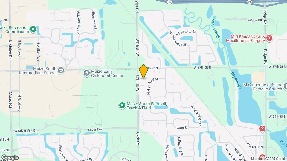 3726 N Tyler Ct Map and Location Details