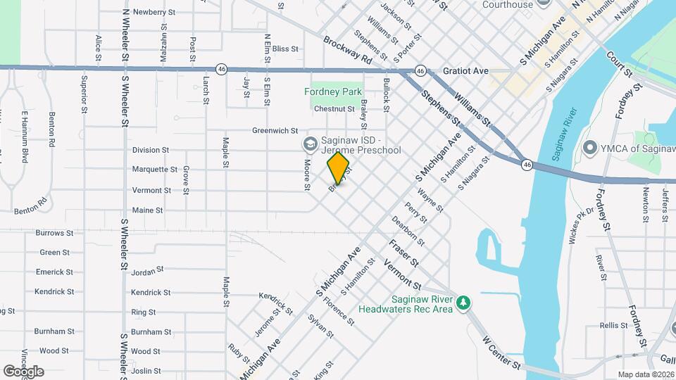 720 Fraser St Mapa y Detalles de la Ubicación