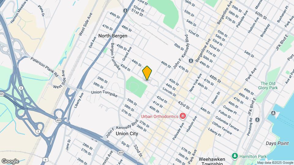 1205 Hillside Pl Map and Location Details