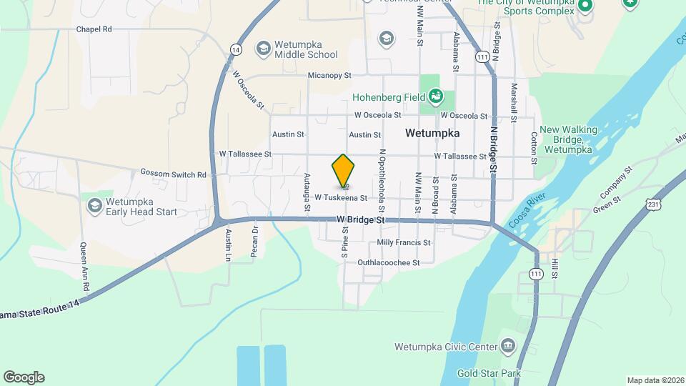 902 W Tuskeena St Mapa y Detalles de la Ubicación