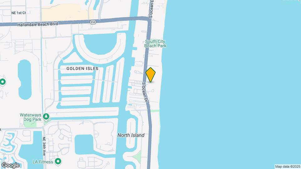 2030 S Ocean Dr Mapa y Detalles de la Ubicación