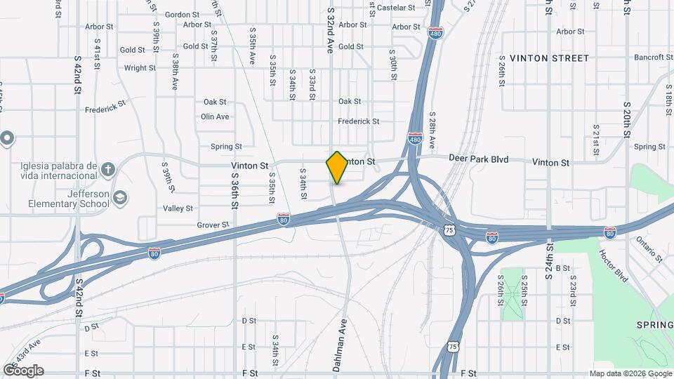 3311 S 32nd Ave Map and Location Details