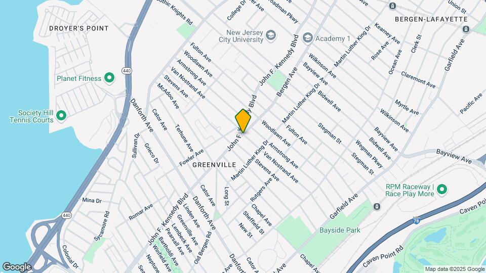 1870 John F. Kennedy Blvd-Unit -4E Map and Location Details