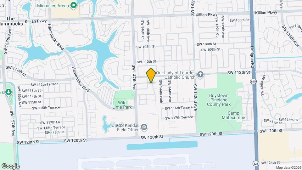 11320 SW 145th Ave Map and Location Details