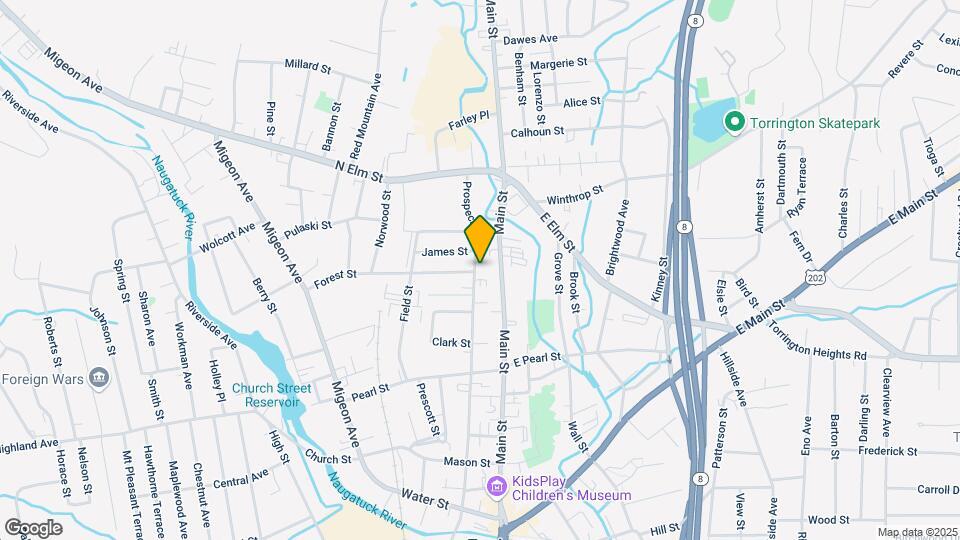564 Prospect St Map and Location Details
