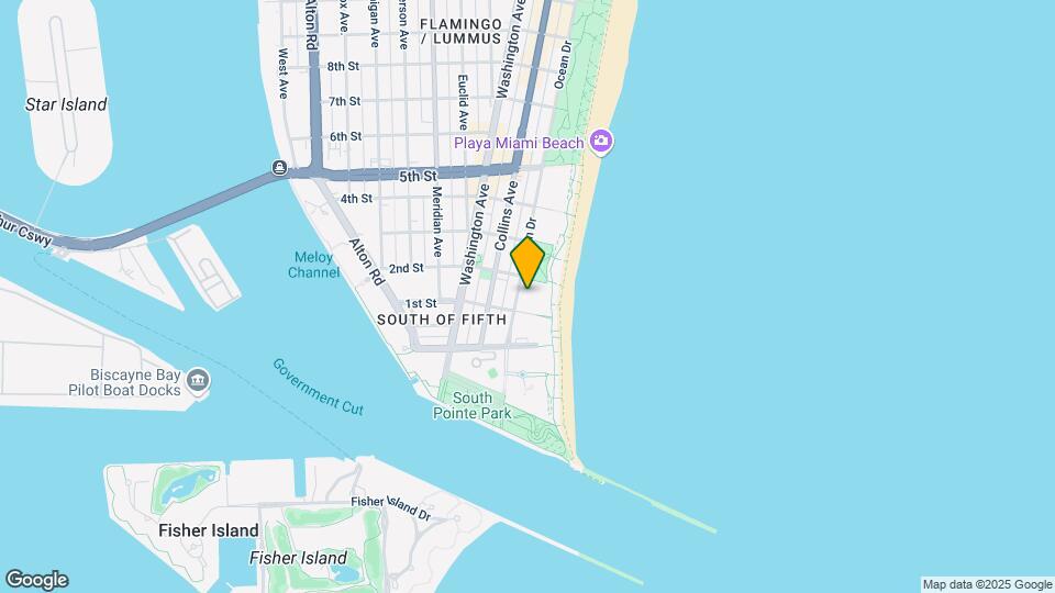 125 Ocean Dr, Unit FO202 Map and Location Details