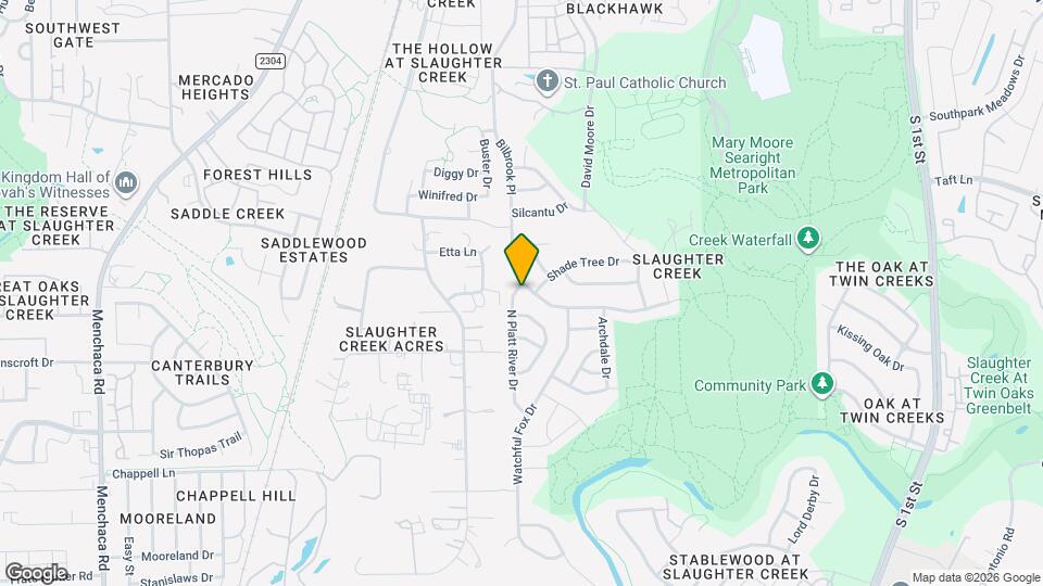 10503 N Platt River Dr Mapa y Detalles de la Ubicación