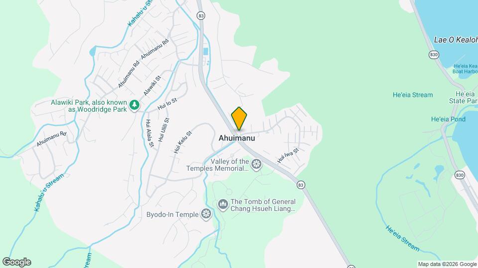 47-143-143 Hui Oo Pl Map and Location Details