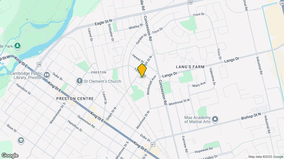 560 Gillies St Map and Location Details