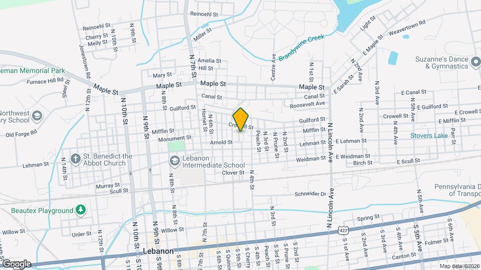 440 Fauber St Mapa y Detalles de la Ubicación