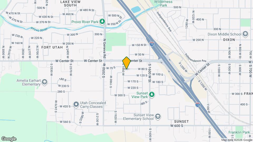 1845 W 80 S Map and Location Details